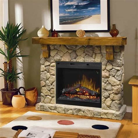 faux stone mantels for fireplaces.